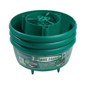 Garland 3 Plant Halos Töpfe mit Wasserspeicher grün für Outdoor Anbau