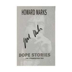 Howard Marks - Dope Stories, mit original Autogramm