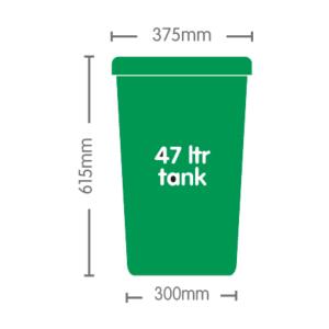 AutoPot easy2grow Bewässerungssystem 2 x 8,5 Liter Topf mit Tank